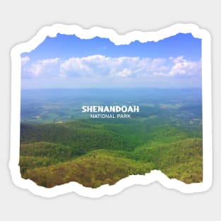 Amazing picture from Shenandoah National Park in Virginia photography Sticker